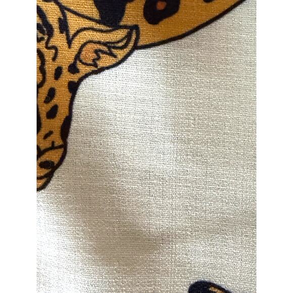 Wild Patter Print Boutique Wide Leg Pant Lounge Set size Small NEW - Picture 12 of 12